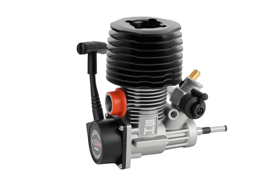 . 21(3.48cc) محرك عادم خلفي مع عمود SG/مشغل سحب/مقبس توهج/كاربورانينج لسيارة Nitro RC # P0015