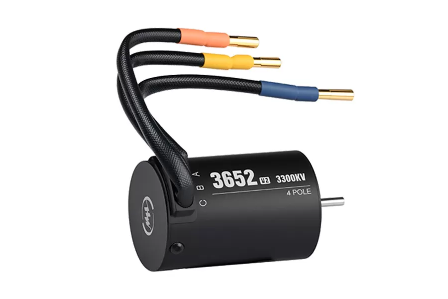 محرك بدون فرش 3300KV للسيارة الكهربائية بالتحكم عن بعد # H0155