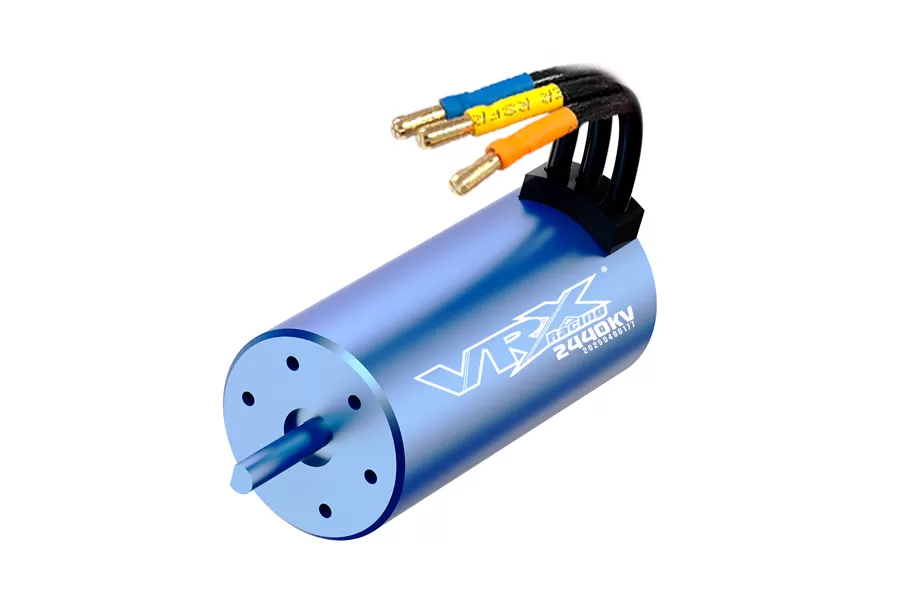 محرك بدون فرش 2440KV للسيارة الكهربائية بالمقياس RC # ،