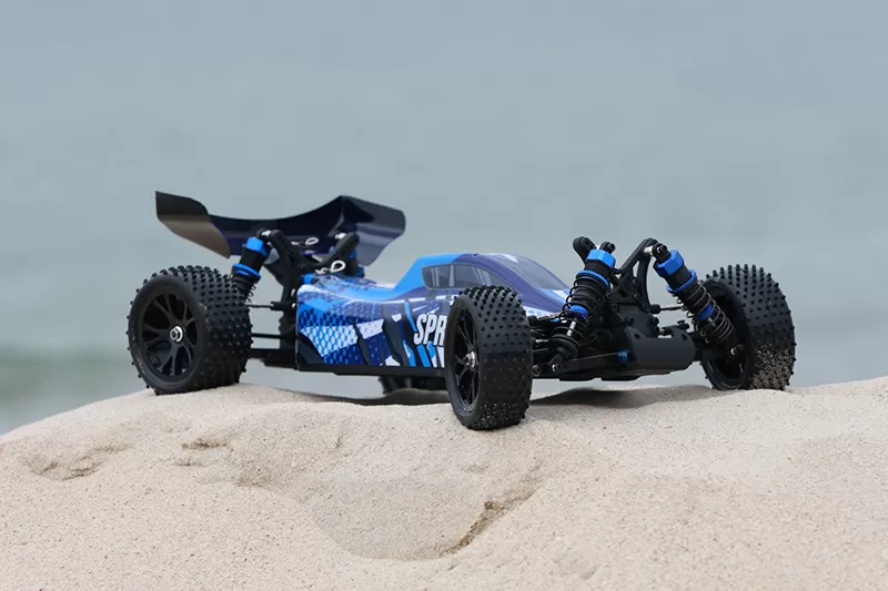10 مقياس 4WD على الطرق الوعرة الكهربائية RC buggy G بدون فرش عالية السرعة RTR # RH1068