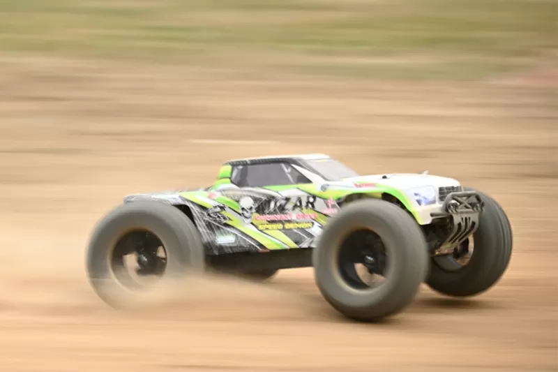 10 مقياس 4WD للطرق الوعرة شاحنة كهربائية RC 49G بدون فرش عالية السرعة RTR # RH1072