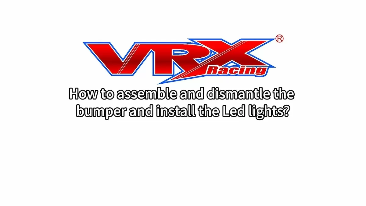 كيفية تجميع وتفكيك المصد وتثبيت أضواء ليد ؟