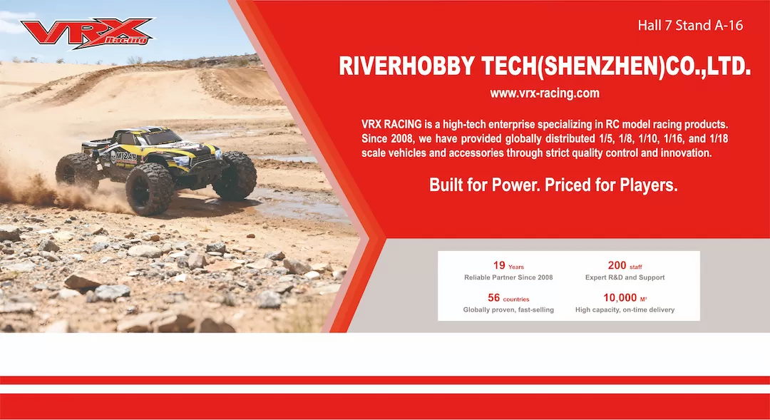 Join VRX RACING at Nuremberg Toy Fair 2026