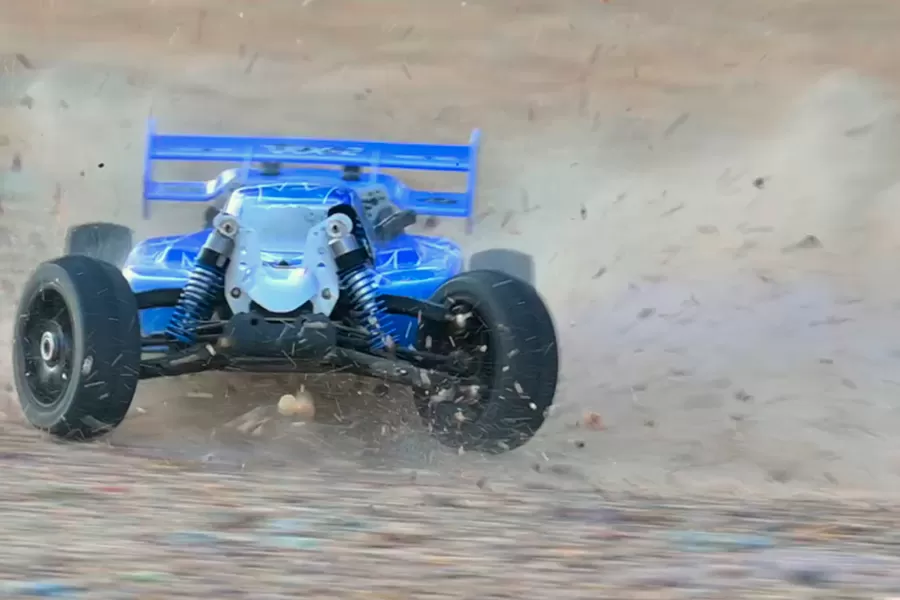 سيارة نيترو للطرق الوعرة رباعية الدوي بثمانية مقياس سيارة بمحرك جي عالي السرعة # RH802