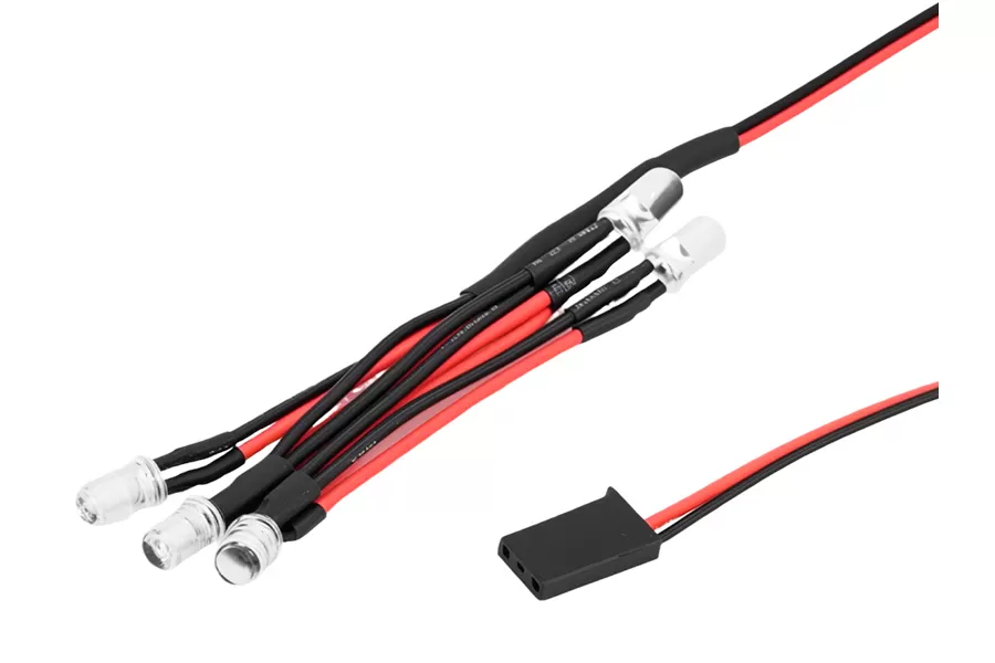 عدة ضوء LED RC لزاحف سيارة بتحكم عن بعد # H0114