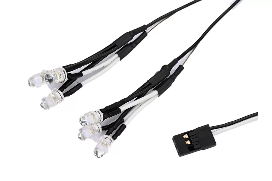 طقم إضاءة LED بتحكم عن بعد لشاحنة تحكم عن بعد وكوبرا تراجي # H0149