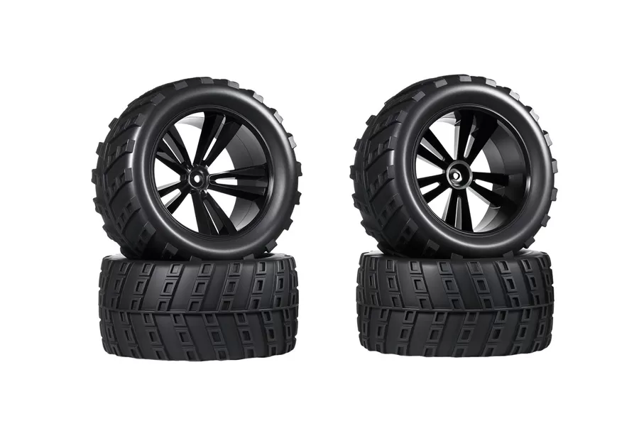 إطار RC 12 من المطاط محور عرافة للشاحنات بالمقياس RC # ،