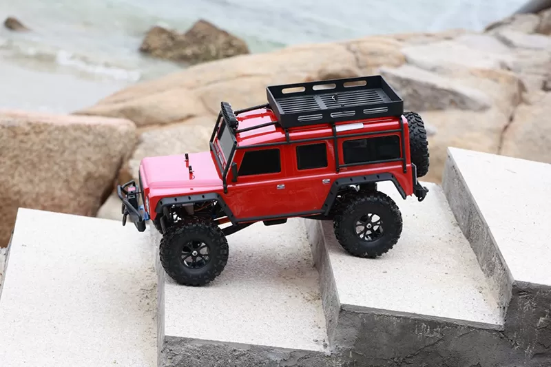 10 مقياس 4WD للطرق الوعرة Crawler RC G Trail جهاز تحكم عن بعد سيارة RTR # RH1047