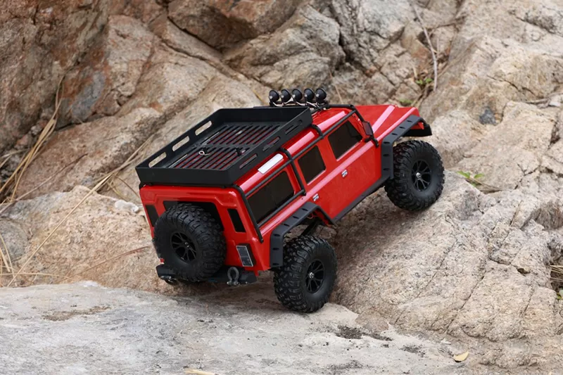 10 مقياس 4WD للطرق الوعرة Crawler RC G Trail جهاز تحكم عن بعد سيارة RTR # RH1047
