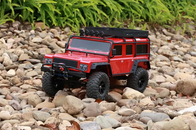 10 مقياس 4WD للطرق الوعرة Crawler RC G Trail جهاز تحكم عن بعد سيارة RTR # RH1047