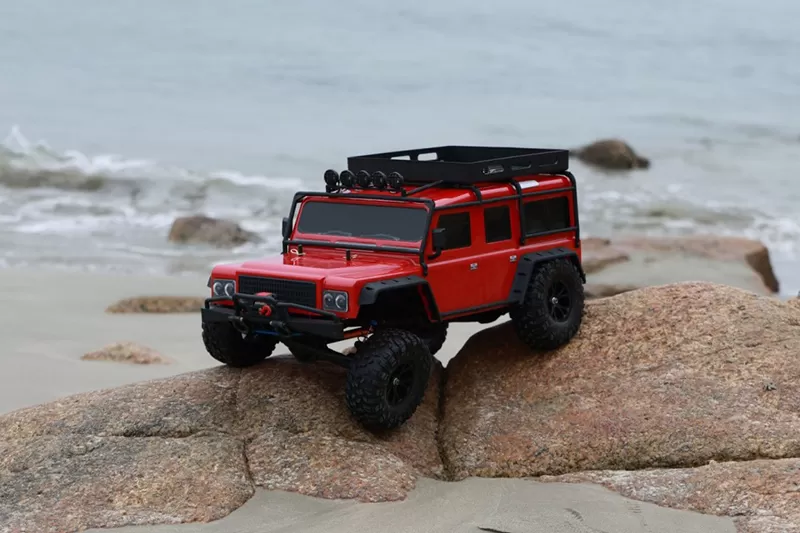 10 مقياس 4WD للطرق الوعرة Crawler RC G Trail جهاز تحكم عن بعد سيارة RTR # RH1047