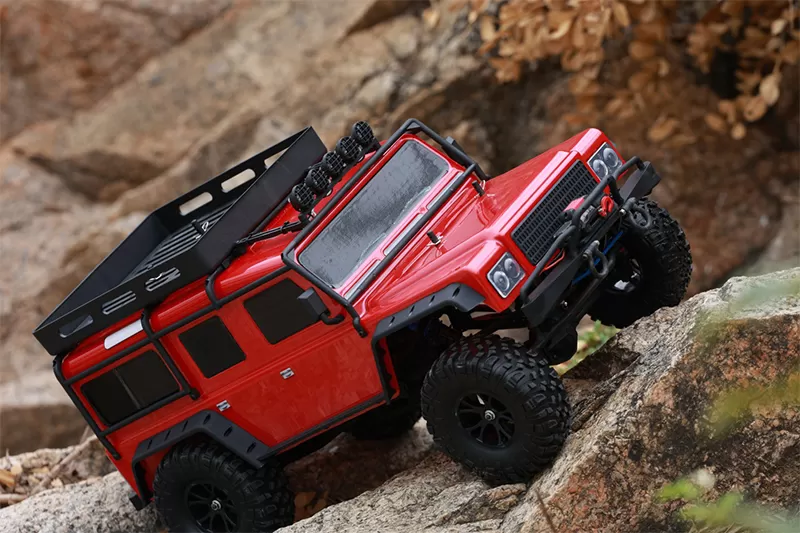 10 مقياس 4WD على الطرق الوعرة الكهربائية RC Crawler G 5CH 3-in-1 درب RC RTR # RH1055