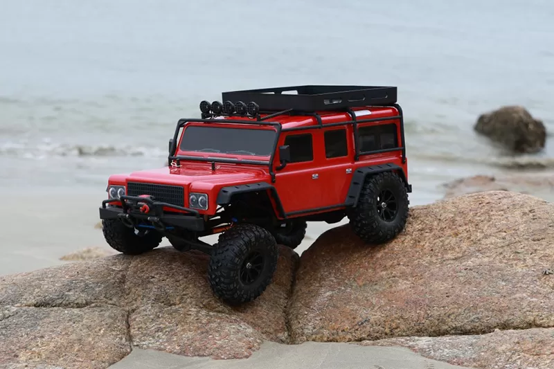 10 مقياس 4WD على الطرق الوعرة الكهربائية RC Crawler G 5CH 3-in-1 درب RC RTR # RH1055