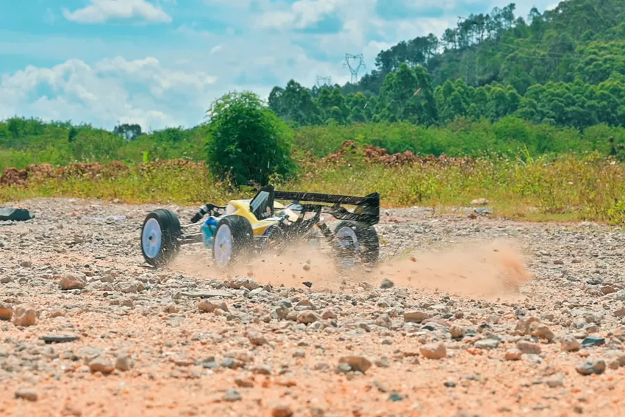 8 مقياس 4WD على الطرق الوعرة الكهربائية RC Buggy G ناعم عالي السرعة RTR # RH815