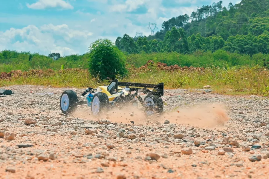 8 مقياس 4WD على الطرق الوعرة الكهربائية RC Buggy G بدون فرش عالية السرعة RTR # RH816