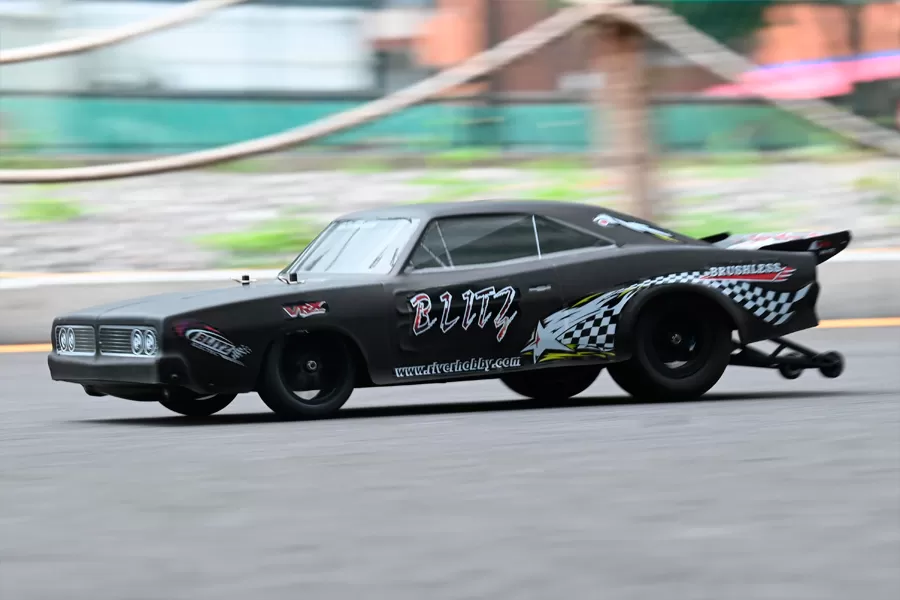 10 مقياس 2WD على الطرق الكهربائية RC سحب سيارة G نحى عالية السرعة RTR # RH2015