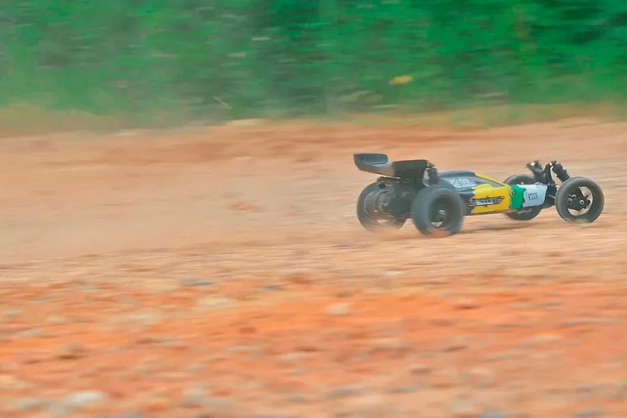 10 مقياس 2WD على الطرق الوعرة الكهربائية RC Buggy G بدون فرش عالية السرعة RTR # RH2012