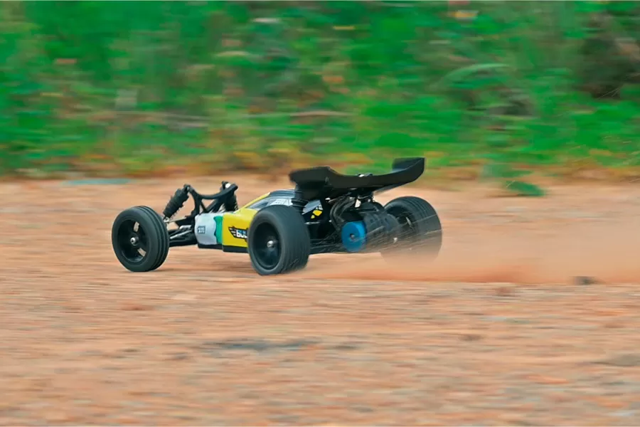 10 مقياس 2WD على الطريق كهربائي ناعم RC Buggy RTR G # RH2011