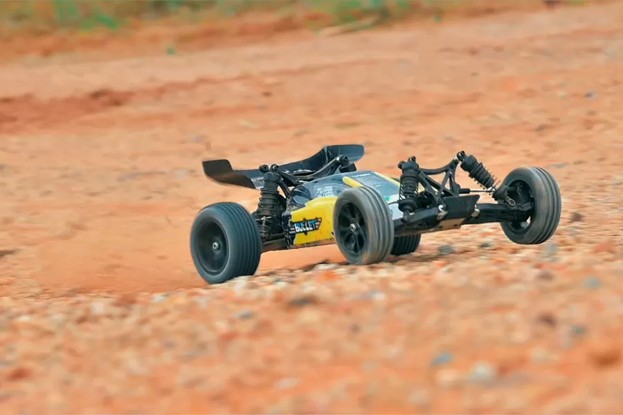 10 مقياس 2WD على الطريق كهربائي ناعم RC Buggy RTR G # RH2011