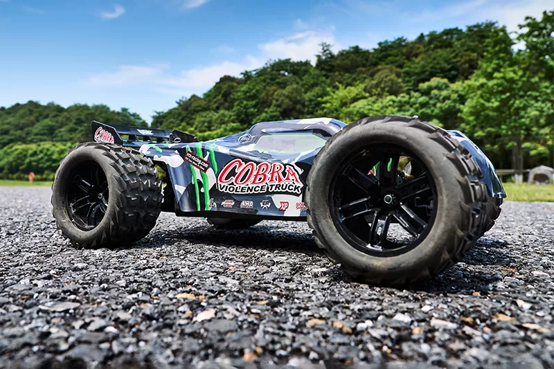 8 مقياس 4WD على الطرق الوعرة الكهربائية RC Truggy G بدون فرش عالية السرعة RTR # RH818