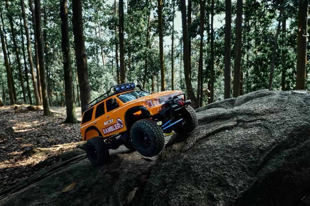 عرض MC31 Rambler مقياس 4WD زاحف كهربائي عالي العزم RTR # RH1052