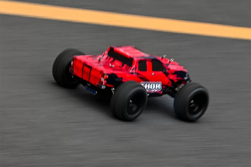 10 مقياس 4WD على الطرق الوعرة نيترو RC Truggy G محرك عالي السرعة # RH1001