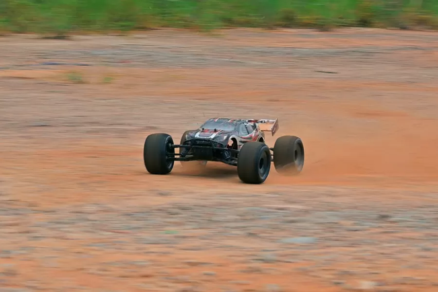 8 مقياس 4WD على الطرق الوعرة الكهربائية RC Truggy G بدون فرش عالية السرعة RTR # RH811