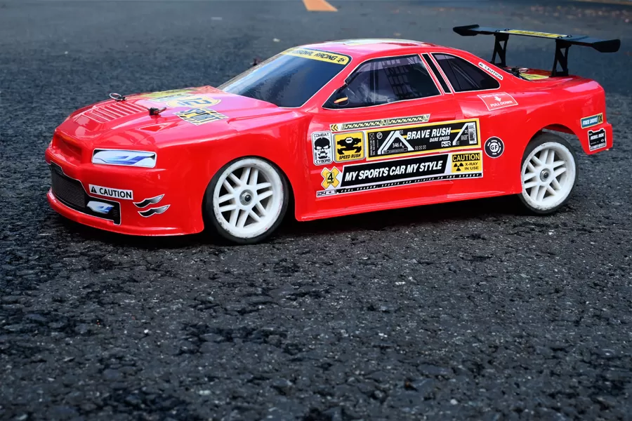 10 مقياس 4WD على الطريق الكهربائية RC Touring G بدون فرش عالية السرعة RTR # RH1026