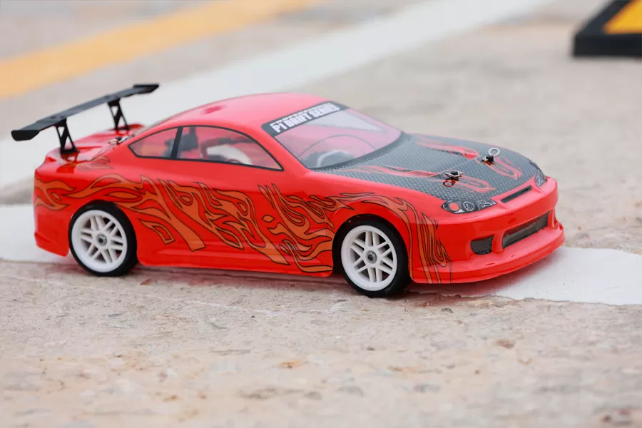 10 مقياس 4WD على الطرق الكهربائية RC Touring G ناعم عالي السرعة RTR # RH1025