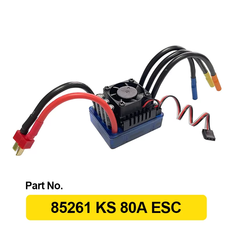 Upgrade to an 80A Brushless ESC (from 60A) Upgrade to an 80A Brushless ESC (from 60A)