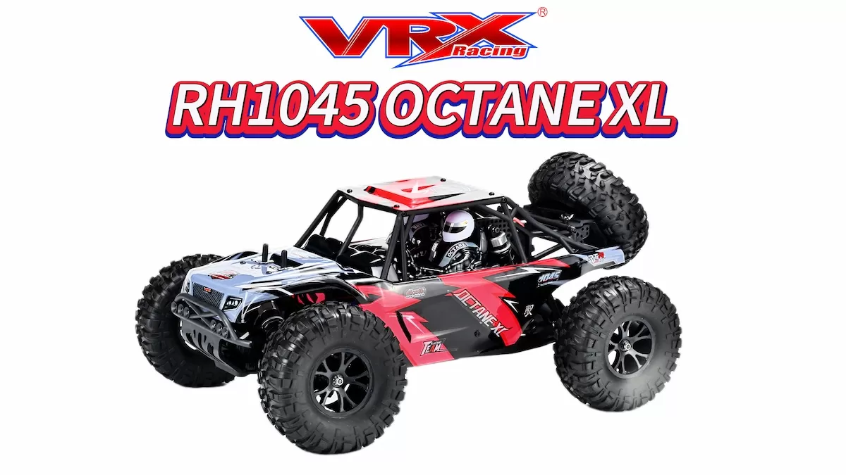 VRX Octane XL RH1045 Unboxing: الغوص العميق في شاحنة الصحراء بدون فرش للسباقات عالية السرعة