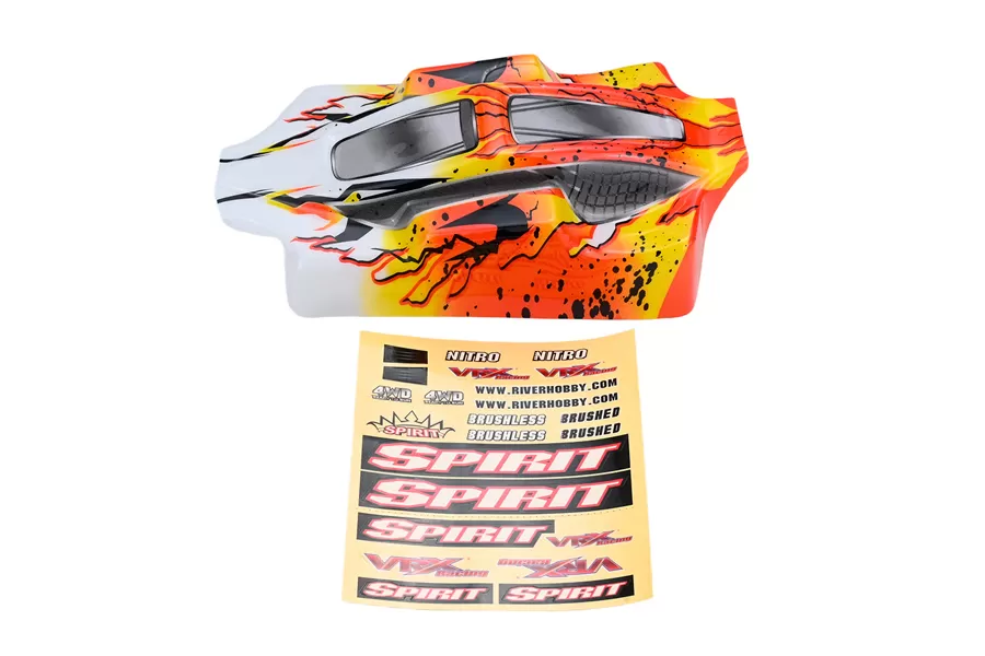 VRX RC هيكل السيارة قذيفة لمقياس بولي كلوريد الفينيل RC Buggy # R0070R