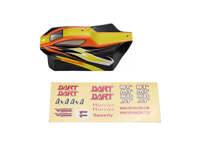 VRX RC هيكل السيارة قذيفة ل PVC مقياس سيارة RC # R0147