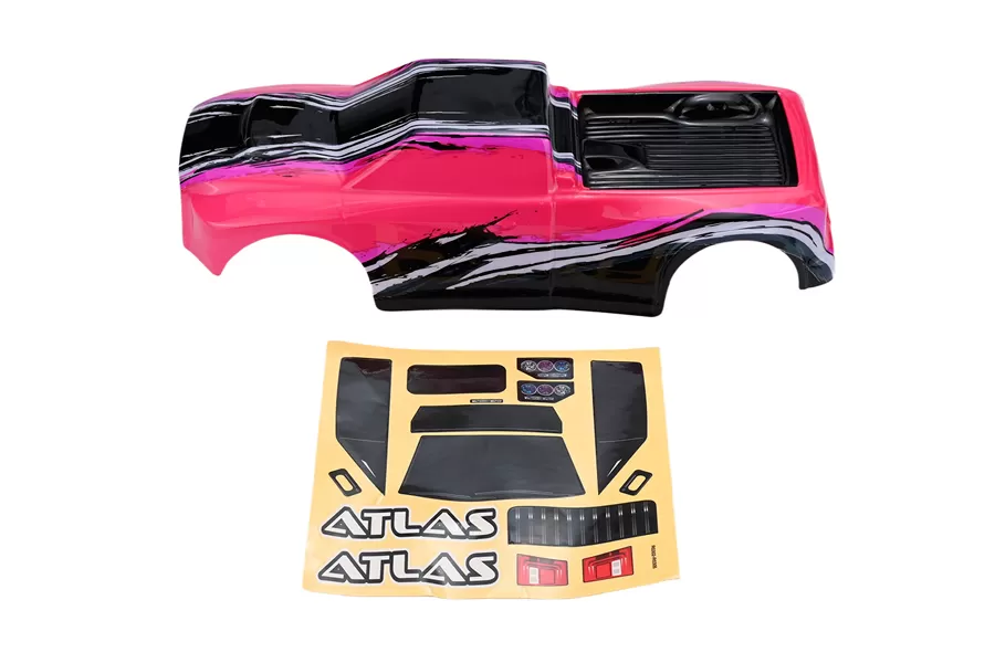 VRX RC هيكل السيارة قذيفة ل PVC مقياس RC Truggy # R0302