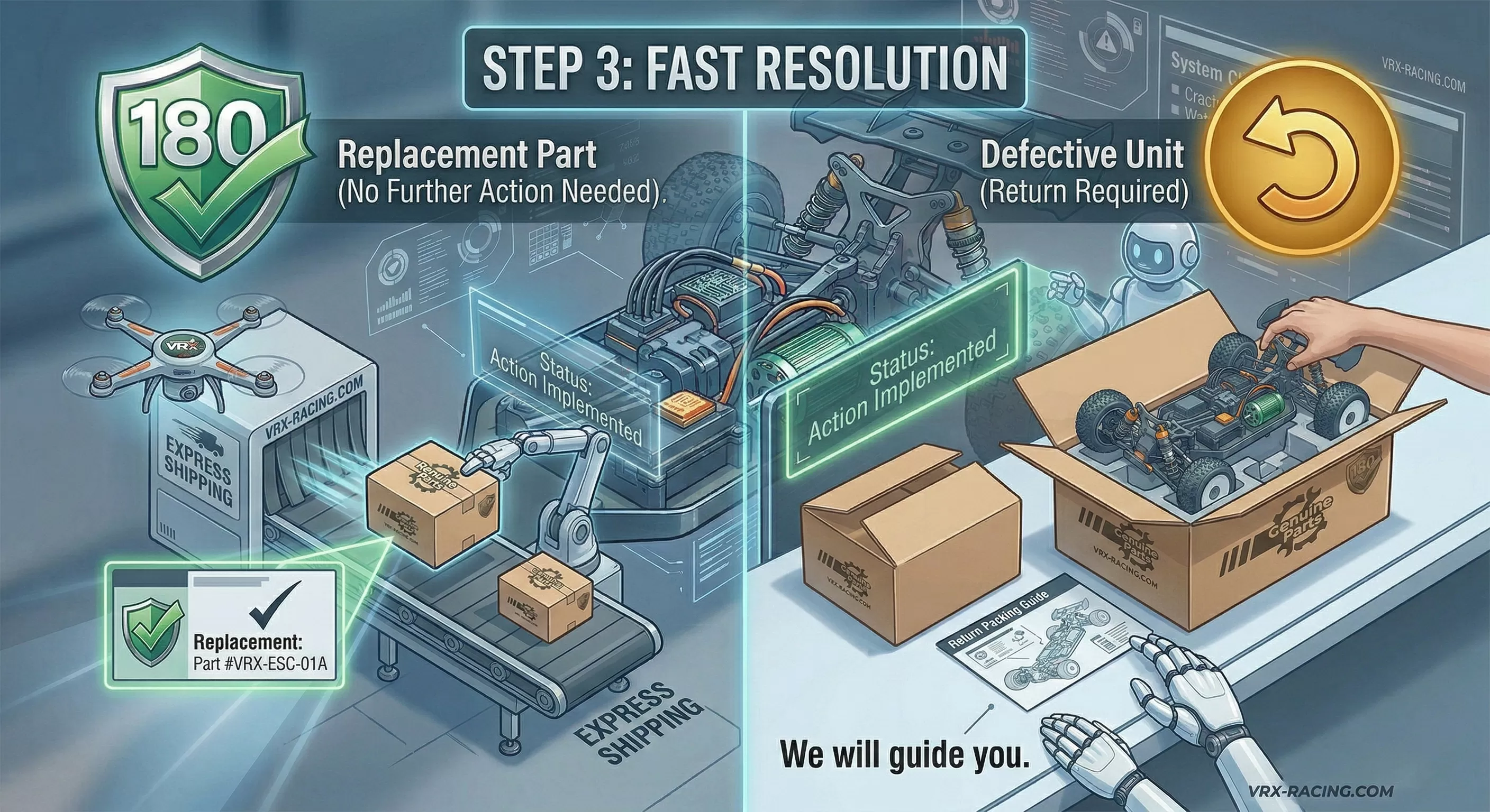 الخطوة 3: دقة سريعة
